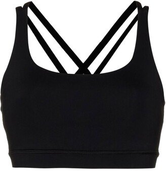 Energy crossover-strap sports bra-AA