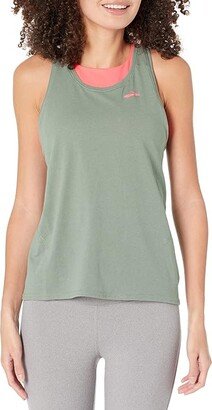 Distance Tank 2.0 (Dark Pebble) Women's Clothing