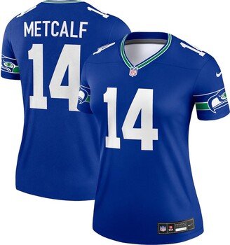 Women's Dk Metcalf Royal Seattle Seahawks Alternate Legend Jersey