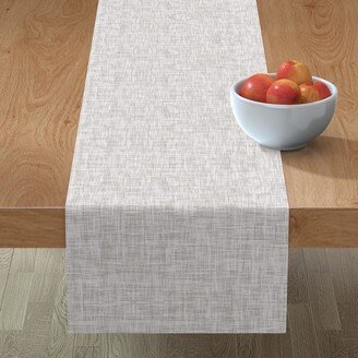 Table Runners: Vintage Linen Table Runner, 72X16, Gray