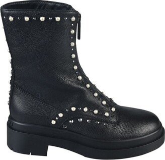 Nola Embellished Zipped Boots