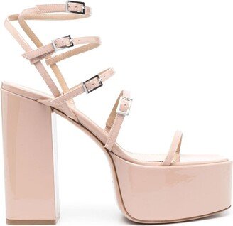 135mm Jessica platform-sole sandals