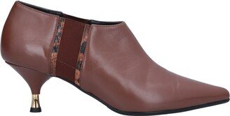 FRANCO COLLI Ankle Boots Brown