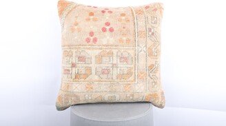 Ethnic Kilim Pillow, Handmade Turkish Antique Boho Decor, Decorative Throw Aztec Pillow