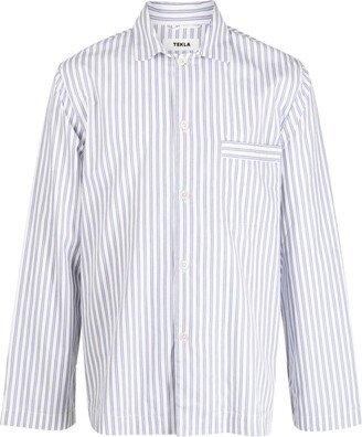 Striped Cotton Pyjama Shirt