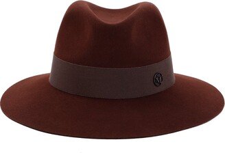 Henrietta Flat-Brim Fedora Hat