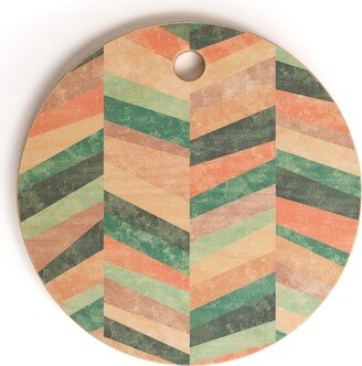 Upward Holistic Round Cutting Board