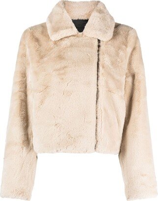 Darby faux-fur jacket