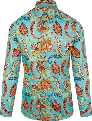 Paisley-Print Buttoned Shirt