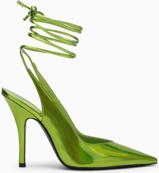 Venus lime slingback