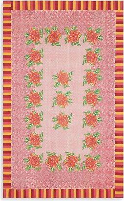 Camelia Magenta rectangular tablecloth