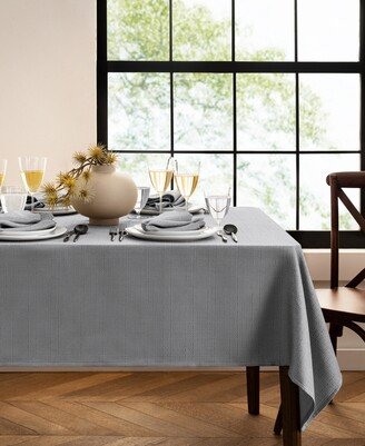 Laurel Solid Texture Water and Stain Resistant Tablecloth, 60