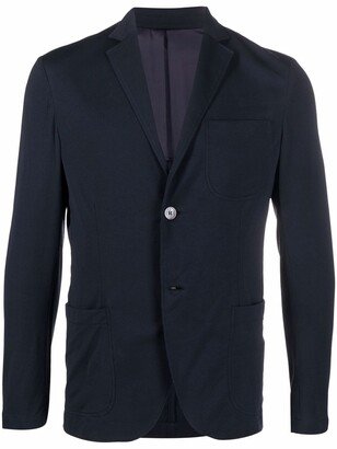 Slim-Cut Single-Breasted Blazer-AD