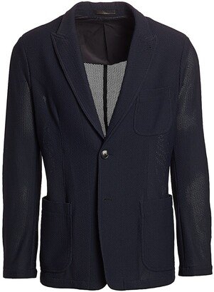 Textured Wool Sport Jacket