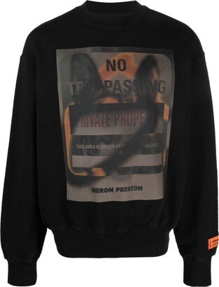 Graphic-Print Sweatshirt