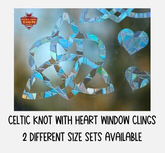 Celtic Knot With Heart. Two