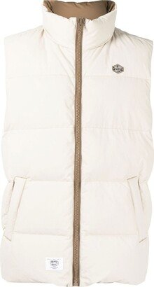 CHOCOOLATE Padded Zip-Up Vest