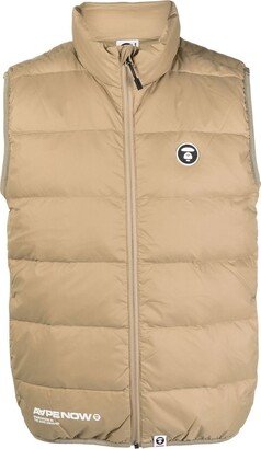 Quilted Down-Padded Gilet-AB