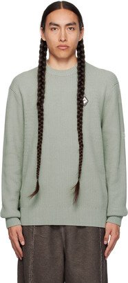 Gray Embroidered Sweater-AA