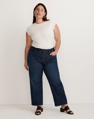 The Plus Perfect Vintage Wide-Leg Jean in Chartwood Wash