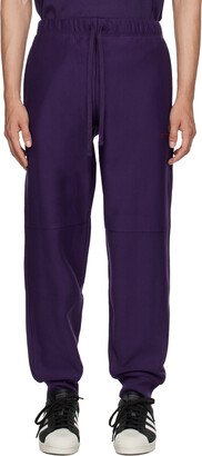 Purple American Script Sweatpants