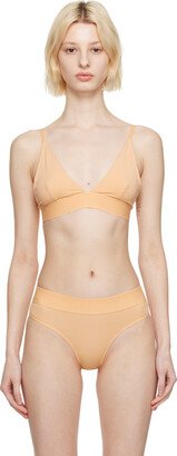 Orange Triangle Bra