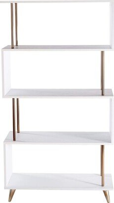 EPOWP Enterprises Beckerman Bookcase, Gold