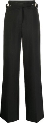 Interlocked Straight-Leg Trousers