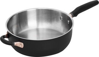 Accent Series Stainless Steel 4.5-Quart Saute Pan