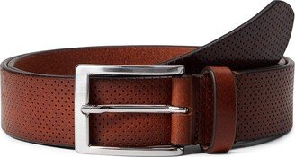 Perf Belt (Tan) Men's Belts