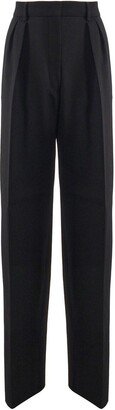 High Waist Straight Leg Trousers-BU