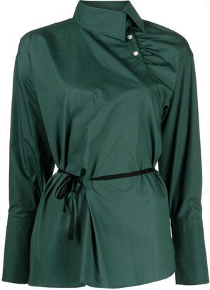 Off-Centre Fastening Blouse