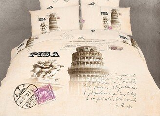 Duvet Cover Set Novelty Bedding by Dolce Mela, Pisa