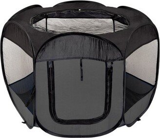 Pet Playpen - Medium, Gray