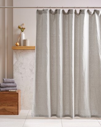 European Linen Shower Curtain