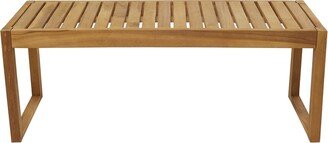 Peyton Lane Slatted Outdoor Accent Table