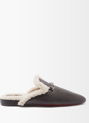 Woolito Swing Leather Slippers