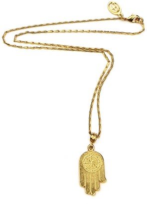 Hamsa Pendant Necklace