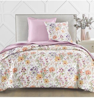 Damask Designs Wildflowers Sham, European, Created for Macy's