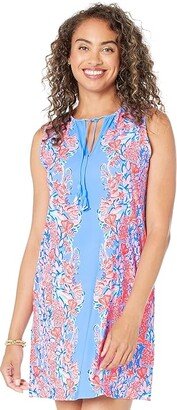 Johana Cover-Up (Blue Peri Shrimply The Best) Women's Swimwear