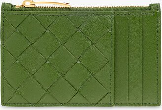 Leather Card Case - Green-AA