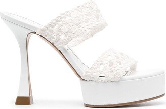 Donna Versilia 100mm platform sandals