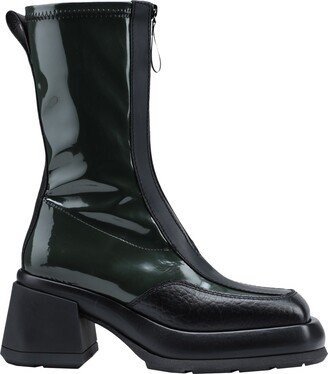 Ankle Boots Dark Green