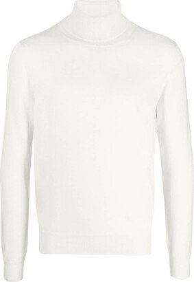 Roll-Neck Cashmere Jumper-AT