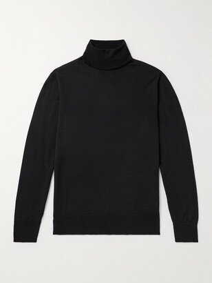 Slim-Fit Merino Wool Rollneck Sweater-AD