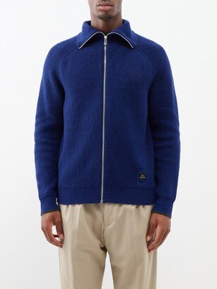 Zip-up Wool-blend Sweater