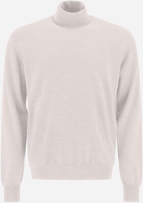 Turtleneck Sweater In Endless Wool-AE