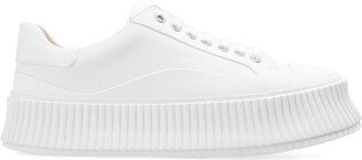 Platform Sneakers - White