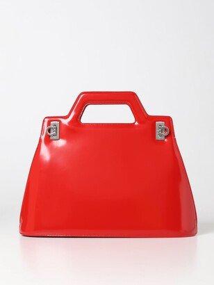 Wanda bag in brushed leather