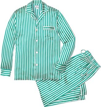 Striped Silk Pajamas